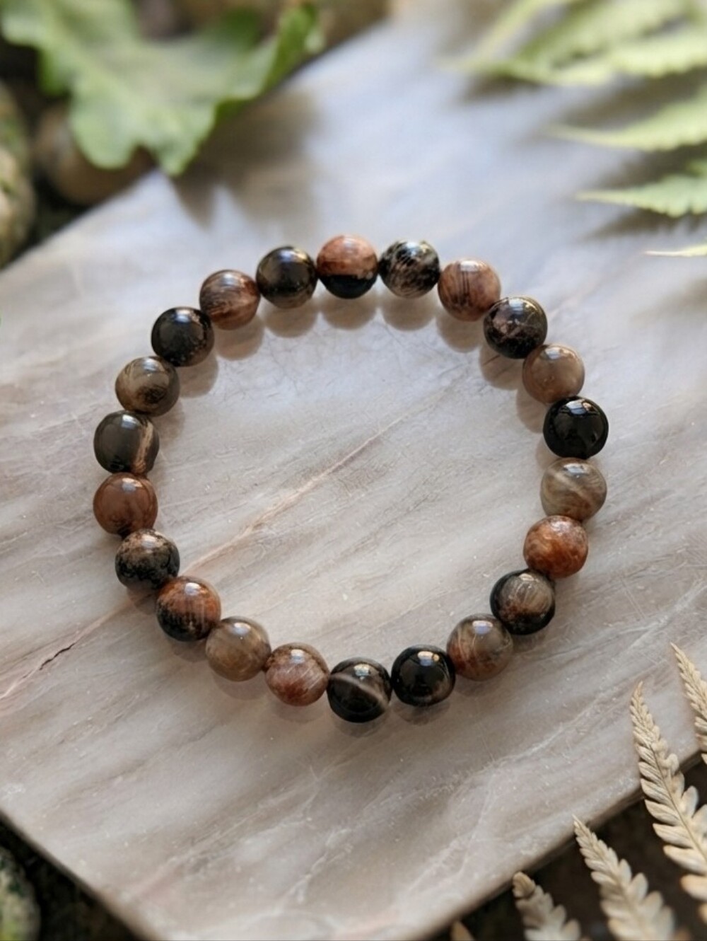 Black Sunstone Bracelet